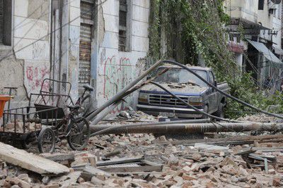 Desabamento de sobrado no Centro do Rio: todos os detalhes da tragédia que deixou uma vítima fatal 2 110417885 ri rio de janeiro rj 20 03 2025 desabamento de casarao na rua senador pompeo esquina c8796317739559760671
