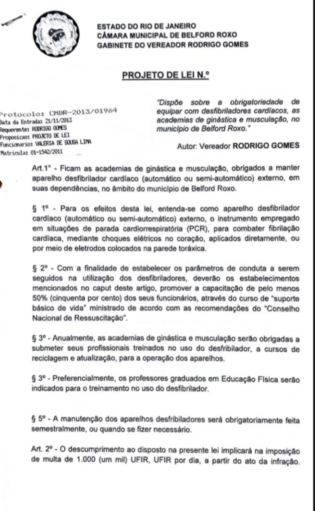 Jovem morre em academia no Rio e caso repercute em Belford Roxo: dono da Athletic Gym e vereador destacam lei municipal sobre desfibriladores 1 inshot 20250524 1739505136098272346278386281