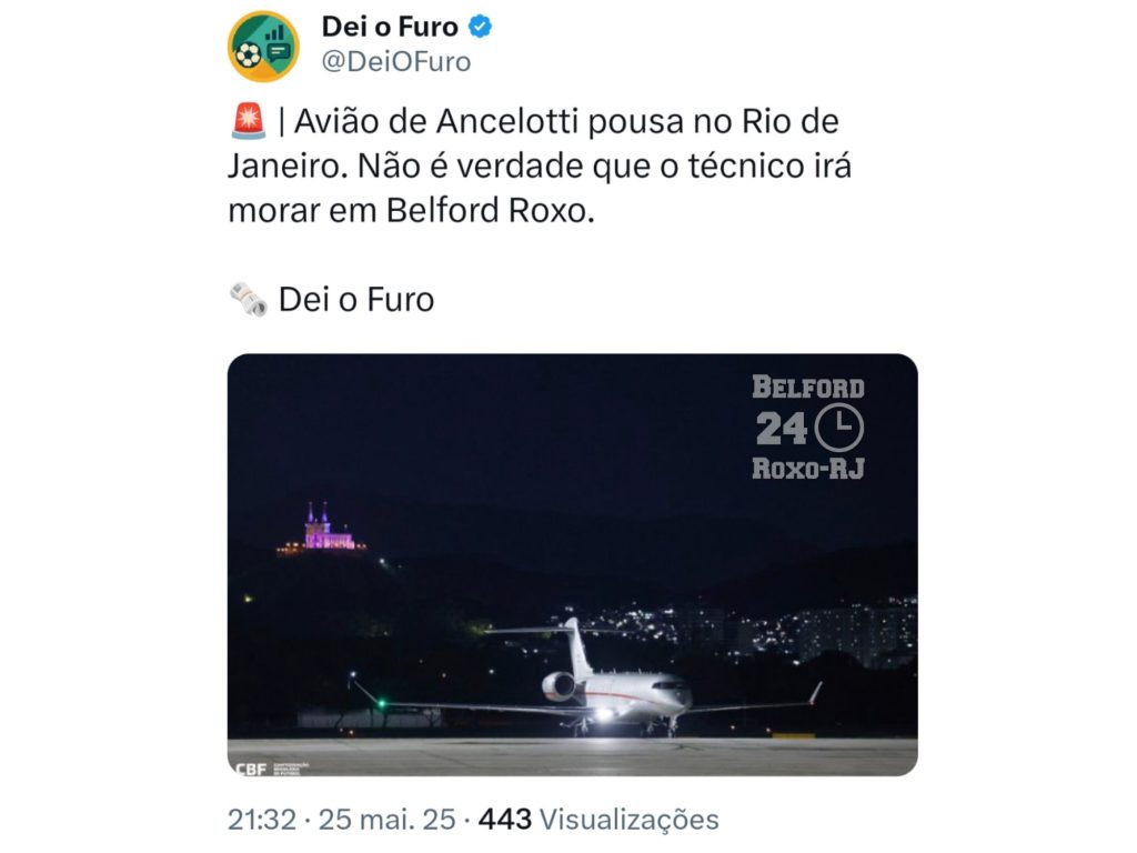 Fake news: Ancelotti não irá morar em Belford Roxo 1 inshot 20250526 1008000307687985547868748349