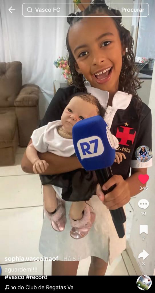 Sophia, a menina de Belford Roxo que transformou o amor pelo Vasco em solidariedade! 3 screenshot 2025 05 25 15 30 49 017 com4572552978224955439