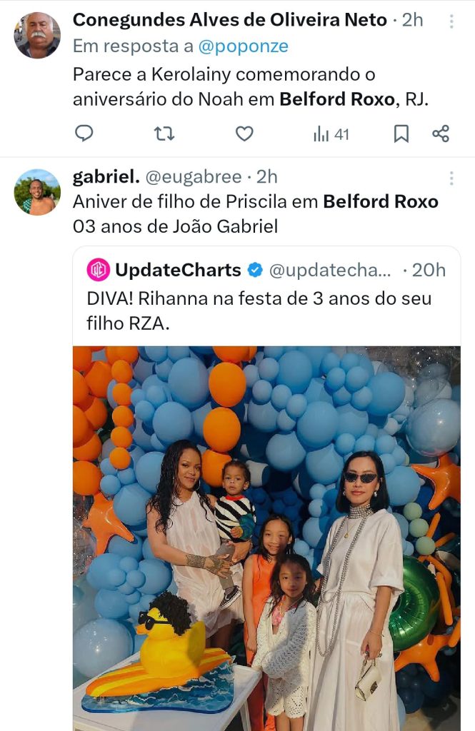 Fake news: não, Rihanna não comemorou aniversário do filho em Belford Roxo 4 screenshot 2025 05 25 20 03 44 727 com3191650840126760313