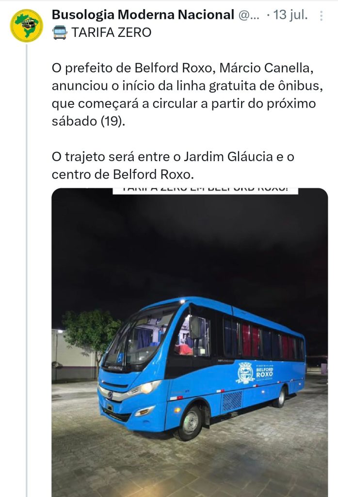 Programa Tarifa Zero em Belford Roxo ganha destaque nacional com nova linha gratuita entre bairros 3 screenshot 2025 07 27 14 42 40 768 com6445112931357960623