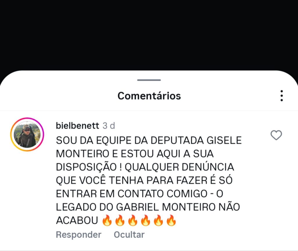 Biel Benett, assessor da deputada Gisele Monteiro, usa redes sociais para divulgar golpe do PIX dobrado 1 inshot 20250824 0859246338725355603947049322